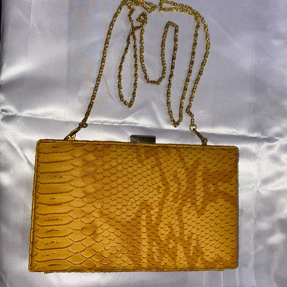 Snakeskin-patterned Clutch Purse💛 - Picture 2 of 6